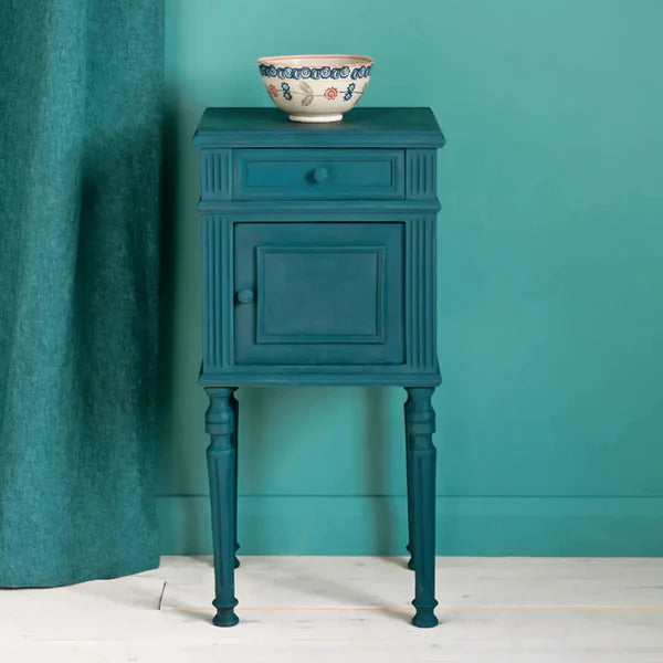 Annie Sloan Aubusson Blue SideTable