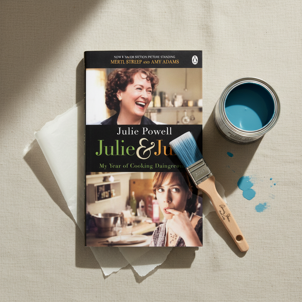 Julie & Julia Bundle — Giverny Chalk Paint + Book + Brush