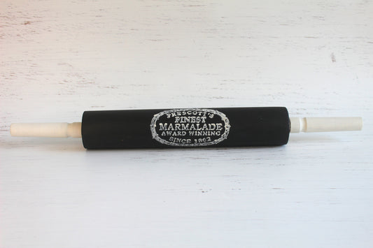 Vintage Marmalade Rolling Pin - Black Decorative Kitchen Décor