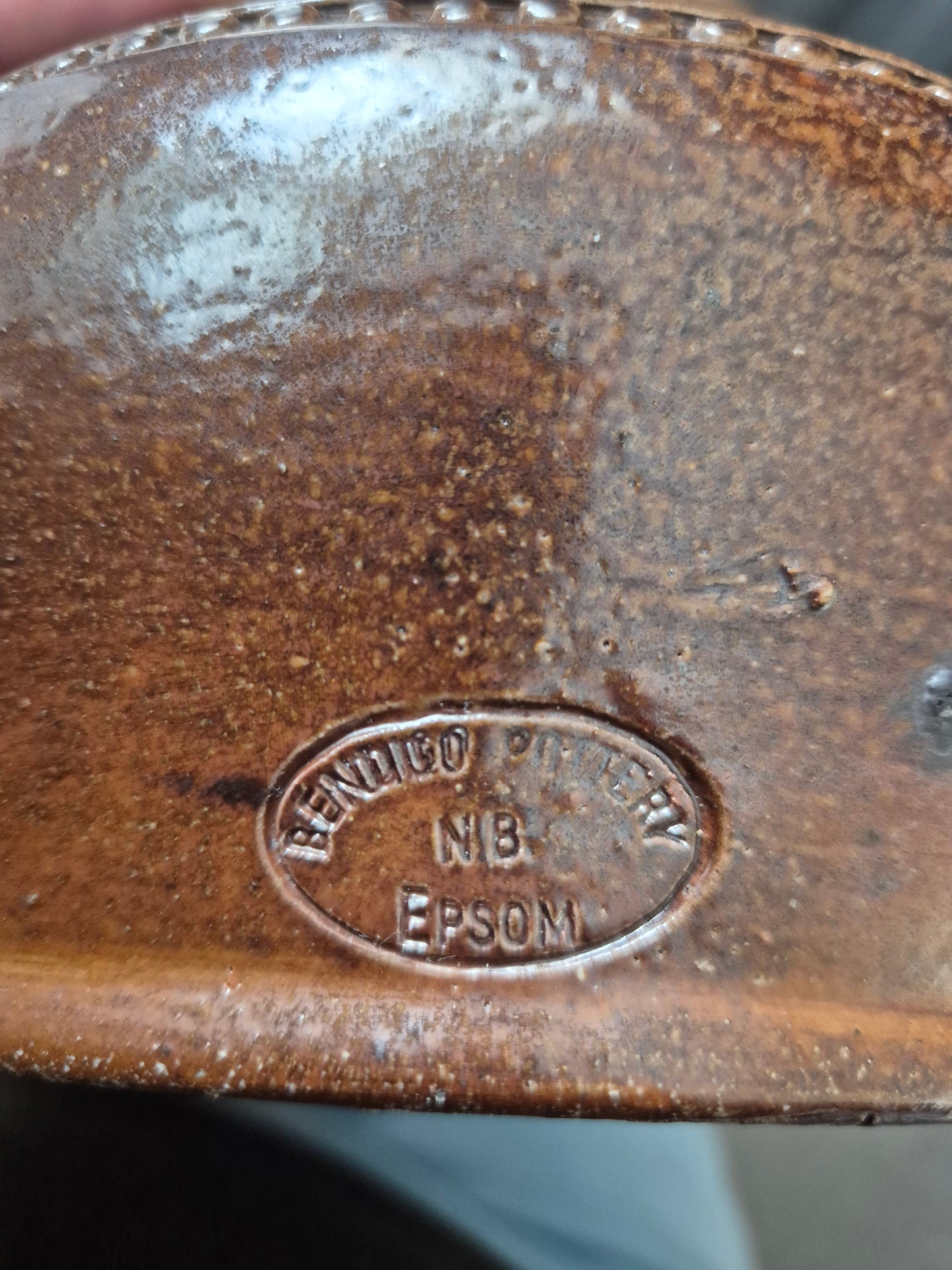 Bendigo Pottery Casserole Dish with Lid