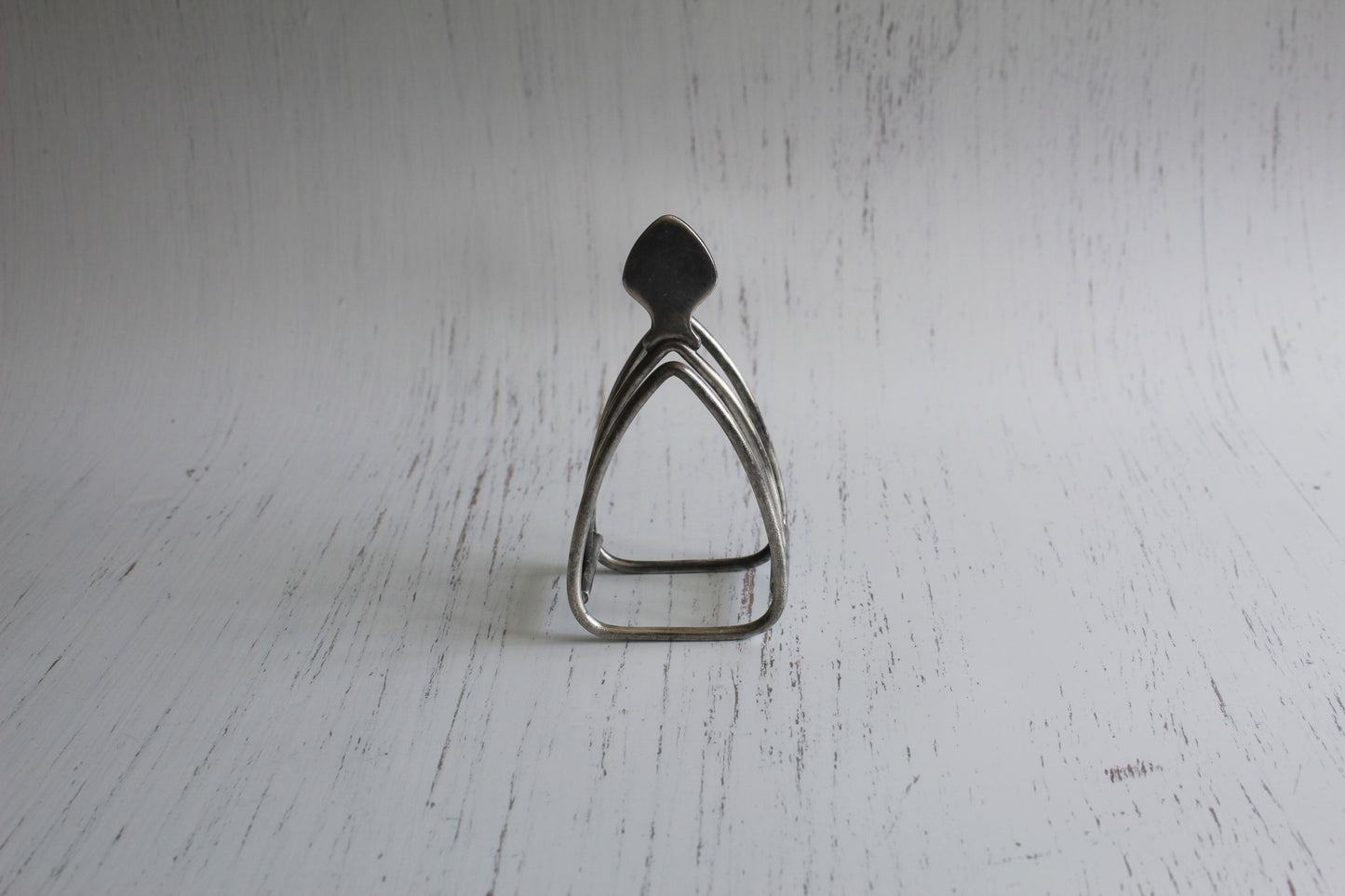 Vintage Silver-Plated Toast Holder - Art Deco Style