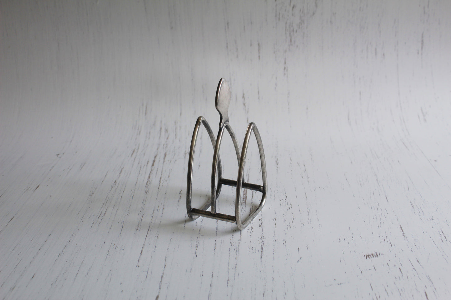 Vintage Silver-Plated Toast Holder - Art Deco Style